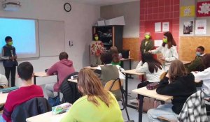 Tourcoing : les collégiens de Marie-Curie se mobilisent contre le harcèlement scolaire