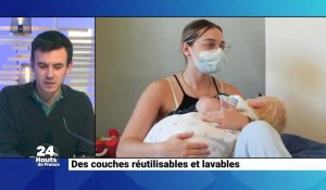 Des couches réutilisables et lavables