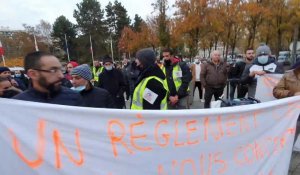 A Lille manifestation des commerçants non sédentaires de Wazemmes