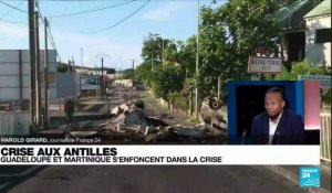 Crise aux Antilles : Guadeloupe et Martinique s'enfoncent dans la crise