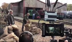 Tournage du long-métrage « La Guerre des Lulus » au P'tit Train de la Haute Somme