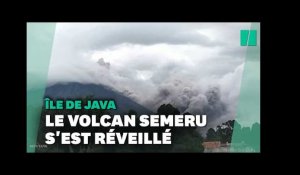 Les images de l'éruption du volcan Semeru en Indonésie