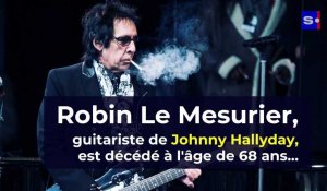 Robin Le Mesurier, le guitariste de Johnny Hallyday, est décédé