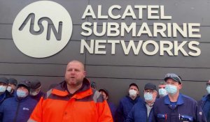 Grève chez Alcatel Submarine Networks à Calais 