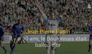 Football : il y a 30 ans, Jean-Pierre Papin devenait Ballon d'or