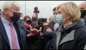 Calais: Valérie Pécresse rencontre Jean-Marc Puissesseau