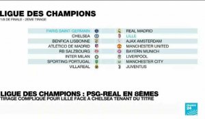 Deuxième tirage pour la Ligue des champions : PSG-Real en 8è de finales