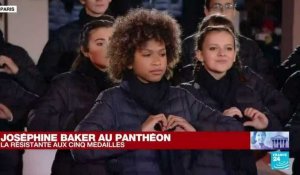 Joséphine Baker au Panthéon : une chorale d'enfants interprète le titre "Dans mon village" de la diva