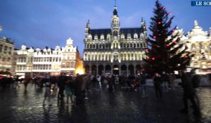 Hommage au Grand Jojo sur la Grand Place de Bruxelles