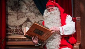 Tout est prêt pour la distribution des cadeaux : le Père Noël est sur le départ en Laponie