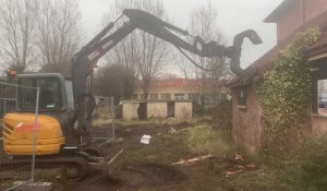 Saint-Pol-sur-Mer : lancement de la destruction de la cité des Cheminots