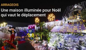 Neuvireuil, près d'Arras: une maison illuminée pour Noël qui vaut le déplacement