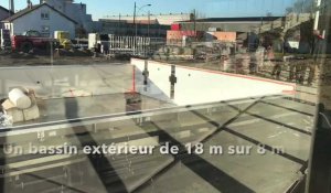 Visite du futur centre aquatique de Vitry-le-François