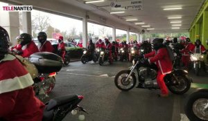 Nouveau record pour les Pères-Noël de Nantes à moto