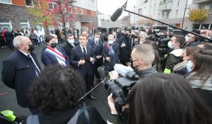 Emmanuel Macron à Aulnoye-Aymeries sur le thème de la santé