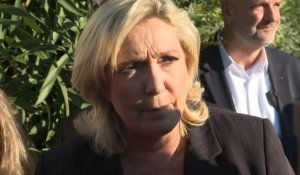 "Il faut mener une guerre à la drogue et investir dans la chaîne pénale" (Marine Le Pen)