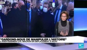 France : le déplacement "politique et mémoriel" de Macron à Vichy