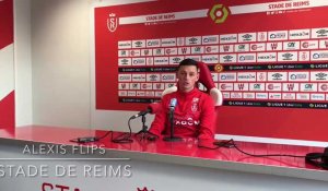 Football - Conférence de presse d’Alexis Flips avant Reims - Clermont
