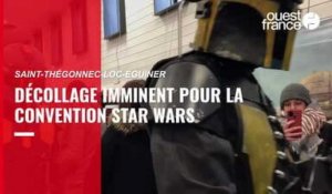 VIDÉO. Décollage imminent vers la convention Star Wars de Saint-Thégonnec-Loc-Eguiner