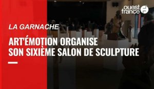 VIDÉO. La Garnache accueille la sixième édition du salon de sculpture