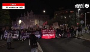 VIDÉO. Marche contre les violences faites aux femmes à Caen 
