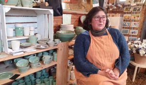 Claire Marie Fournier céramiste artisan d'art à Saint-Clair-sur-les-Monts (près d'Yvetot)