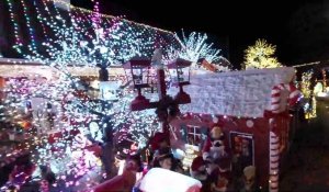 Découvrez le jardin de Noël le plus illuminé du Calaisis, chez la famille Leleu à Balinghem