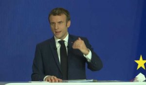 UE:la taxation carbone aux frontières, objectif d'Emmanuel Macron