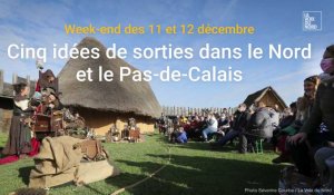 Cinq idées de sorties dans le Nord et le Pas-de-Calais les 11 et 12 décembre