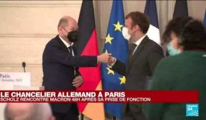 REPLAY - Rencontre Macron-Scholz : les deux dirigeants disent vouloir renforcer l'Union européenne