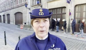 Violences lors des manifestations contre les mesures sanitaires: on connait les gens qui attaquent la police (Ilse Van De Keere/Police Bruxelles)