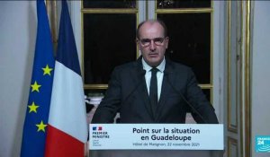 Guadeloupe : Castex "condamne avec la plus extrême fermeté" les violences et "appelle au calme"
