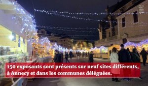 Les marchés de Noël d'Annecy ont ouvert leurs portes !