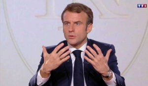 Emmanuel  Macron dresse son bilan sans annoncer sa candidature