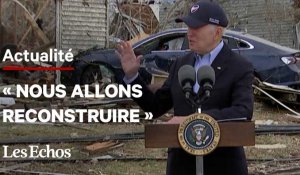 « Vous allez vous relever ! » : Joe Biden dans le Kentucky dévasté par les tornades