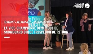 VIDÉO. Snowboardcross : La vice-championne olympique Chloé Trespeuch de retour à Saint-Jean-de-Monts