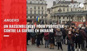 VIDÉO. À Angers, plus de 300 personnes mobilisées contre la guerre en Ukraine