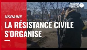 VIDÉO. En Ukraine, la résistance civile s’organise