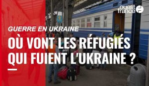VIDÉO. Guerre en Ukraine : où vont les réfugiés qui fuient l'Ukraine ?