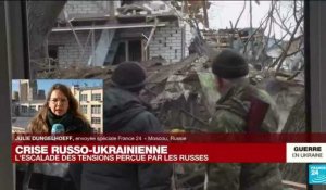 Guerre en Ukraine : 'Dans les médias russes, la Russie est présentée comme l'agressée'
