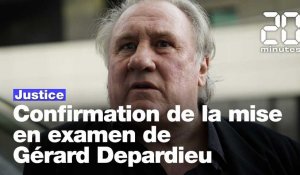 Gérard Depardieu: La cour d'appel confirme sa mise en examen pour viols et agressions sexuelles