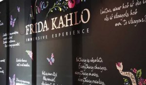 Exposition immersive "Viva Frida Kahlo" au Viage à Bruxelles