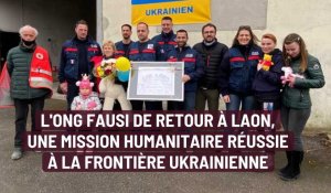 L'ONG Fausi de retour à Laon après une mission humanitaire réussie à la frontière ukrainienne