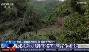 Crash d'un avion en Chine: 24 heures après, parmi les 132 passagers aucun survivant n'a été retrouvé