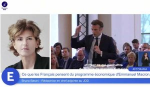 Ce que les Français pensent du programme économique d'Emmanuel Macron...