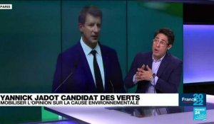 Présidentielle 2022 : Yannick Jadot veut mobiliser l'opinion sur la cause environnementale