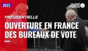 VIDÉO. Présidentielle : ouverture des bureaux de vote partout en France