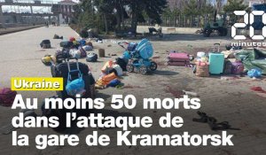 Guerre en Ukraine : Au moins 50 morts dans l’attaque de la gare de Kramatorsk 