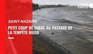 VIDÉO. La tempête Diego de passage à Saint-Nazaire