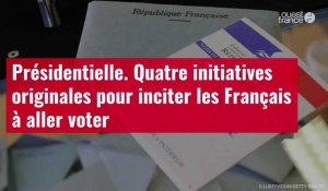 VIDÉO. Présidentielle : quatre initiatives originales pour inciter les Français à aller voter